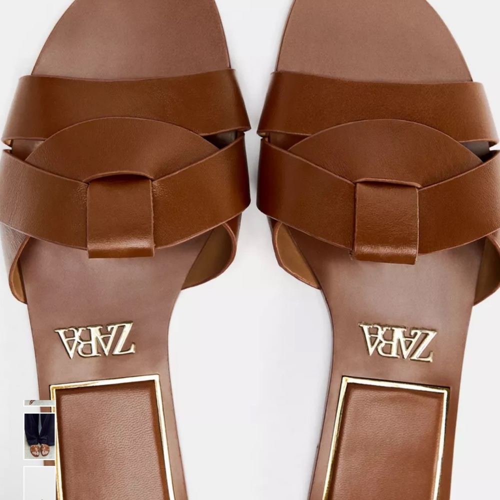 Zara brown sandal
